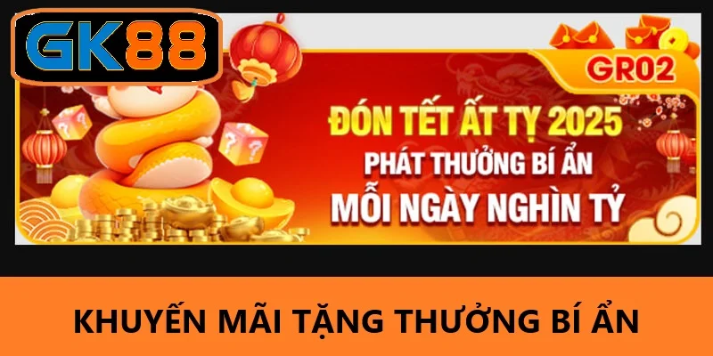 Tặng thưởng bí ẩn mỗi ngày